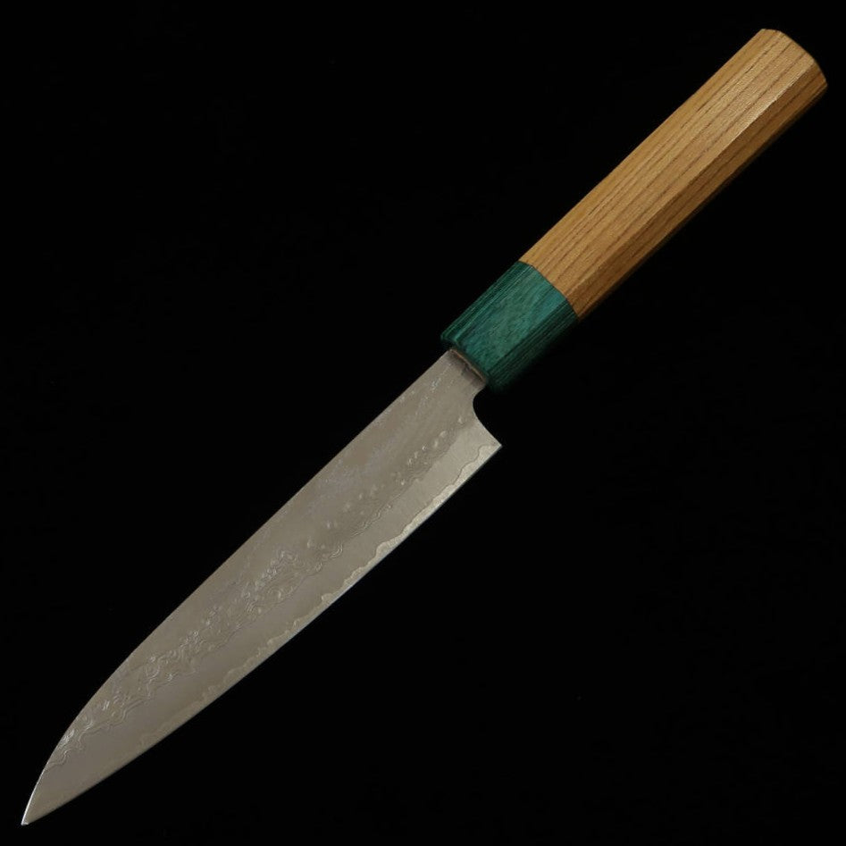 STYLE-K Masakazu Kurosaki - Kodama - Petty VG10W Damasco mango de olmo japonés (150 mm)