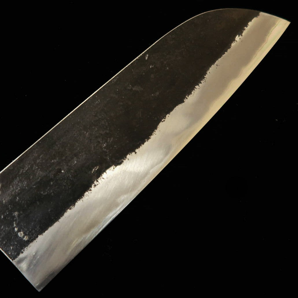 MIWAHAMONO Miwahamono mini santoku acero azul nº1, mango de olmo japonés (135 mm)