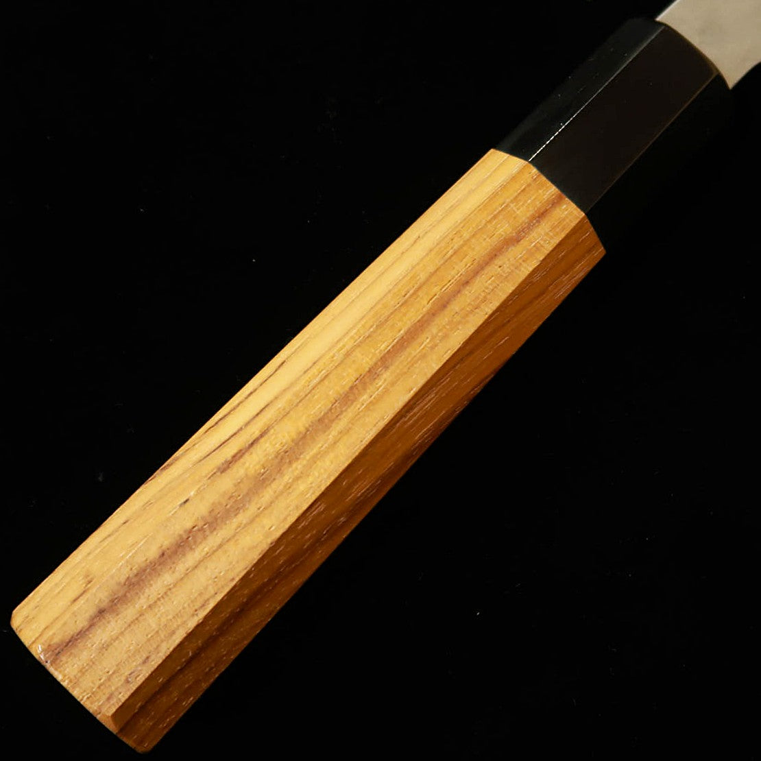 二唐刃物鍛造所NIGARA VG10 槌目ダマスカス 切付牛刀 チーク柄 （240mm）