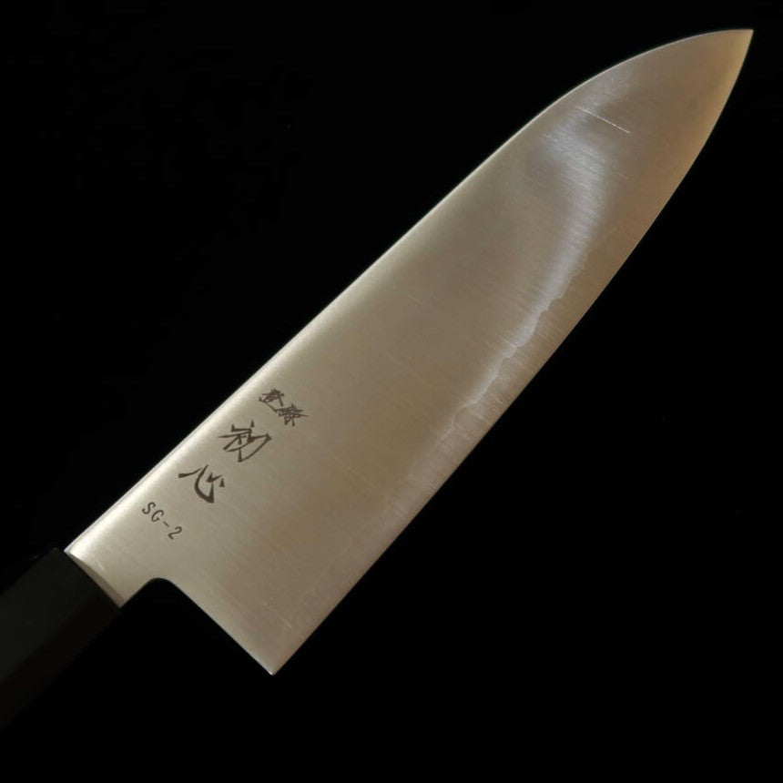 Hatsukokoro HATSUKOKORO Hayabusa santoku SG2 mango de teca (180 mm)