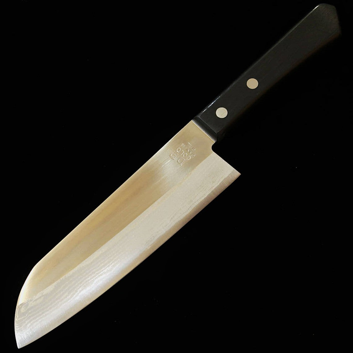MIURA Miura Santoku DP Gold damas, manche en contreplaqué noir (170 mm)