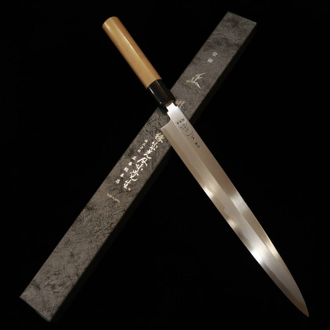 正本総本店 MASAMOTO 銀紙三号 柳刃 (270mm)