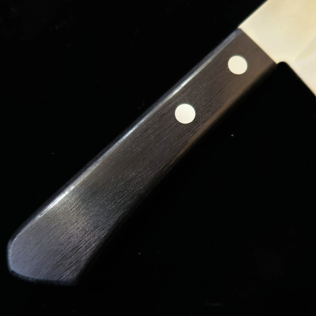 三浦MIURA 三徳 DPゴールド ダマスカス 黒合板柄（170ｍｍ）