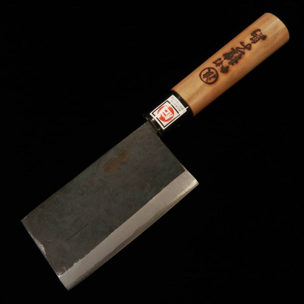 IKENAMI HAMONO Shirogami nº 1 mango de cerezo cuchillo para huesos de ciervo (125 mm)