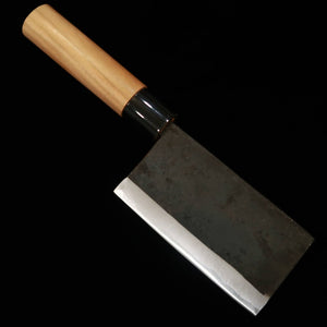 IKENAMI HAMONO Shirogami No. 1 Honeotoshi Sakura Handle (125mm)