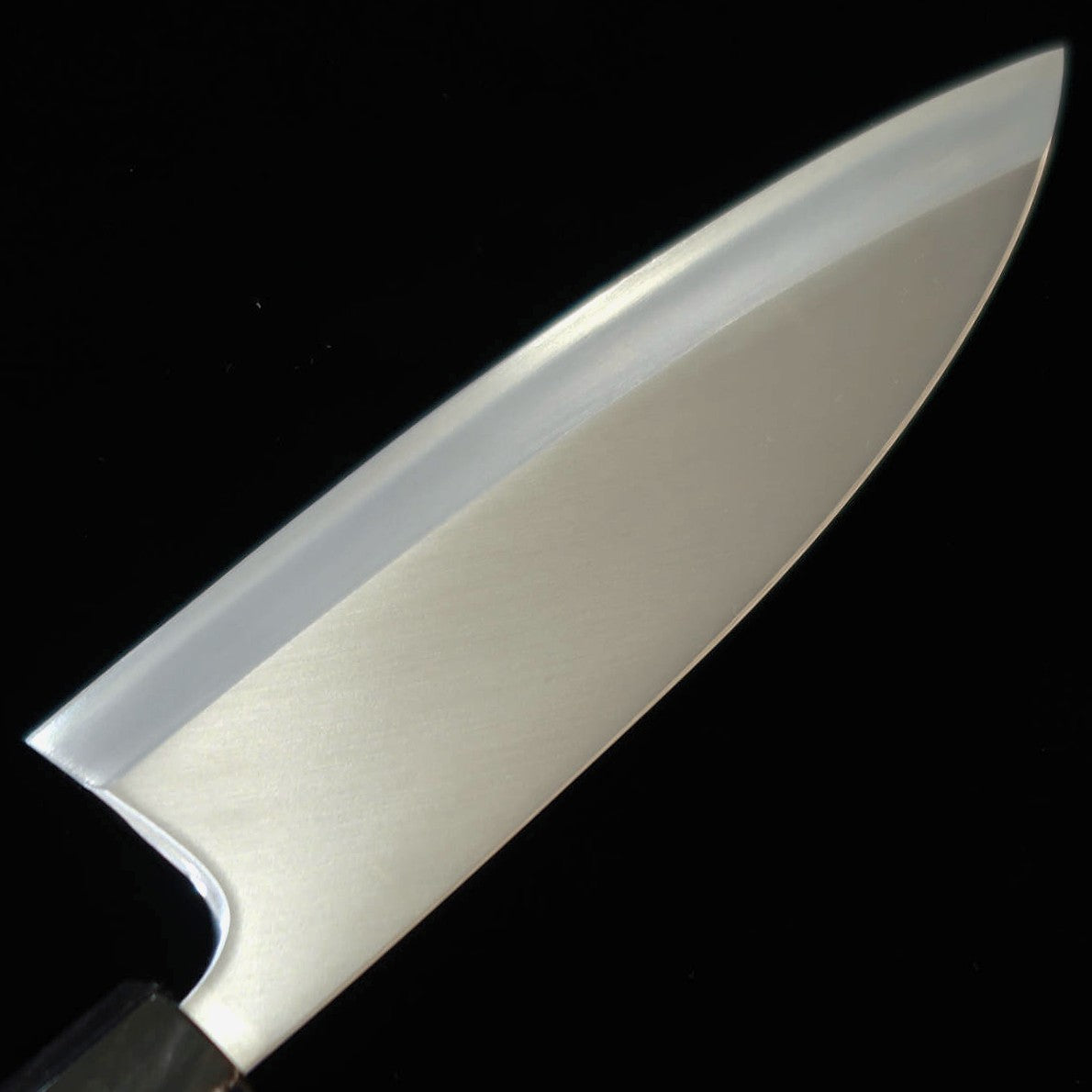 三浦MIURA　出刃　左利き用　銀三　水牛朴八角柄　（150ｍｍ）