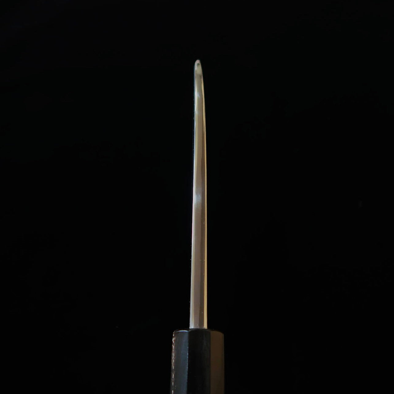 三浦MIURA　出刃　左利き用　銀三　水牛朴八角柄　（150ｍｍ）