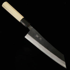 Ishiduchi ISHIDUCHI Bunka aço azul, preto forjado, cabo octogonal de magnólia (180 mm)