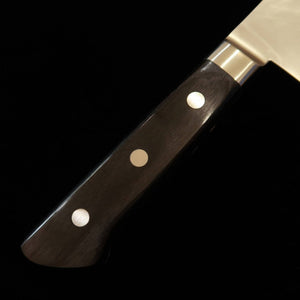 Miura MIURA Gyuto VG10 Or, martelé, manche en contreplaqué noir (210 mm)