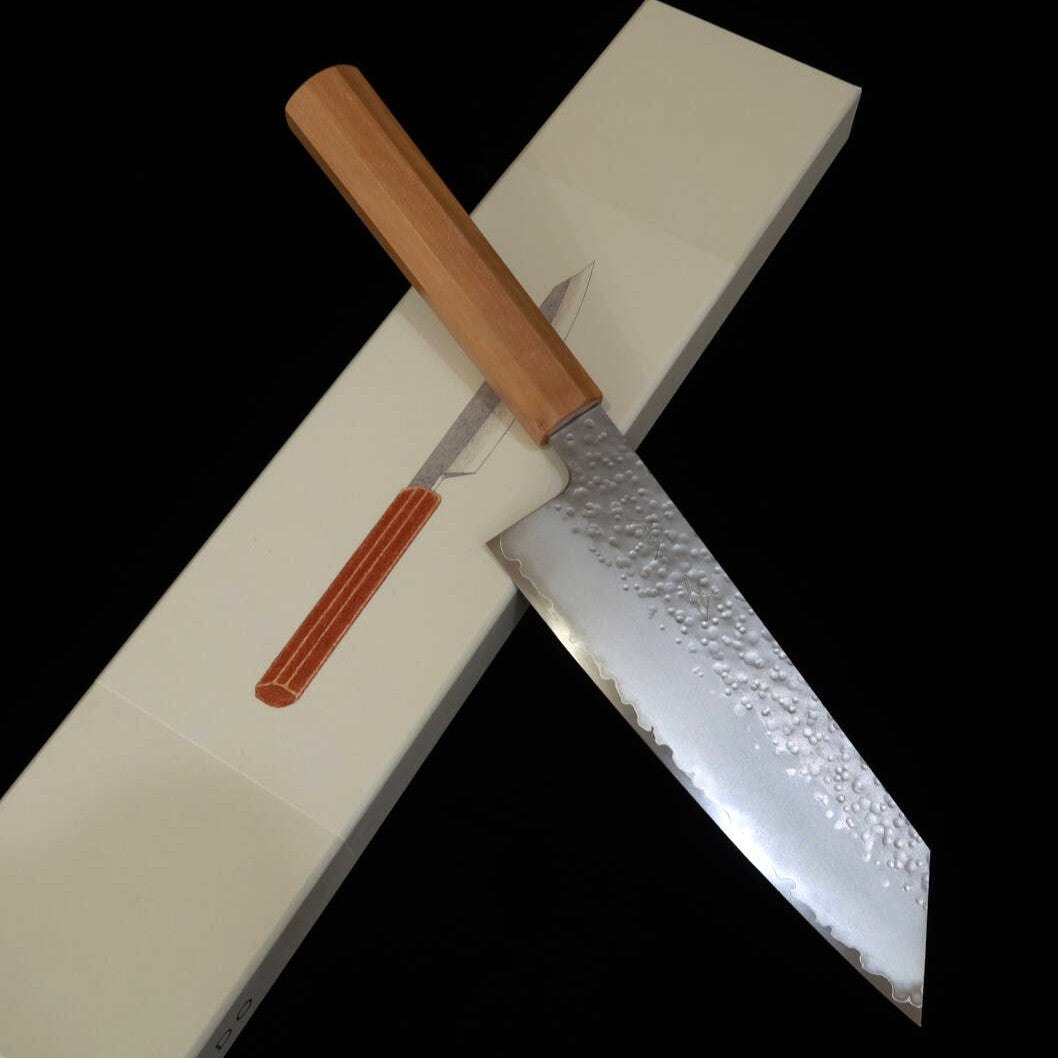 HADO Hadou Shiosai VG10, martelado, cabo em oliveira, bunka (180 mm)
