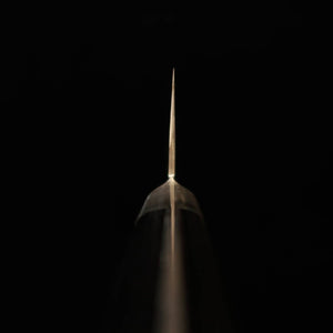 Miura MIURA Gyuto VG10 Or, martelé, manche en contreplaqué noir (210 mm)
