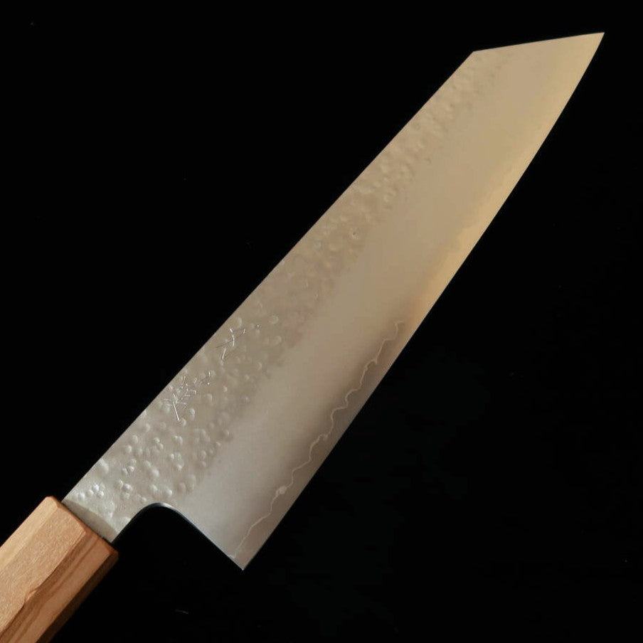 刃道 HADO 潮騒  VG10 鎚目 オリーブ柄 牛刀 (210mm)