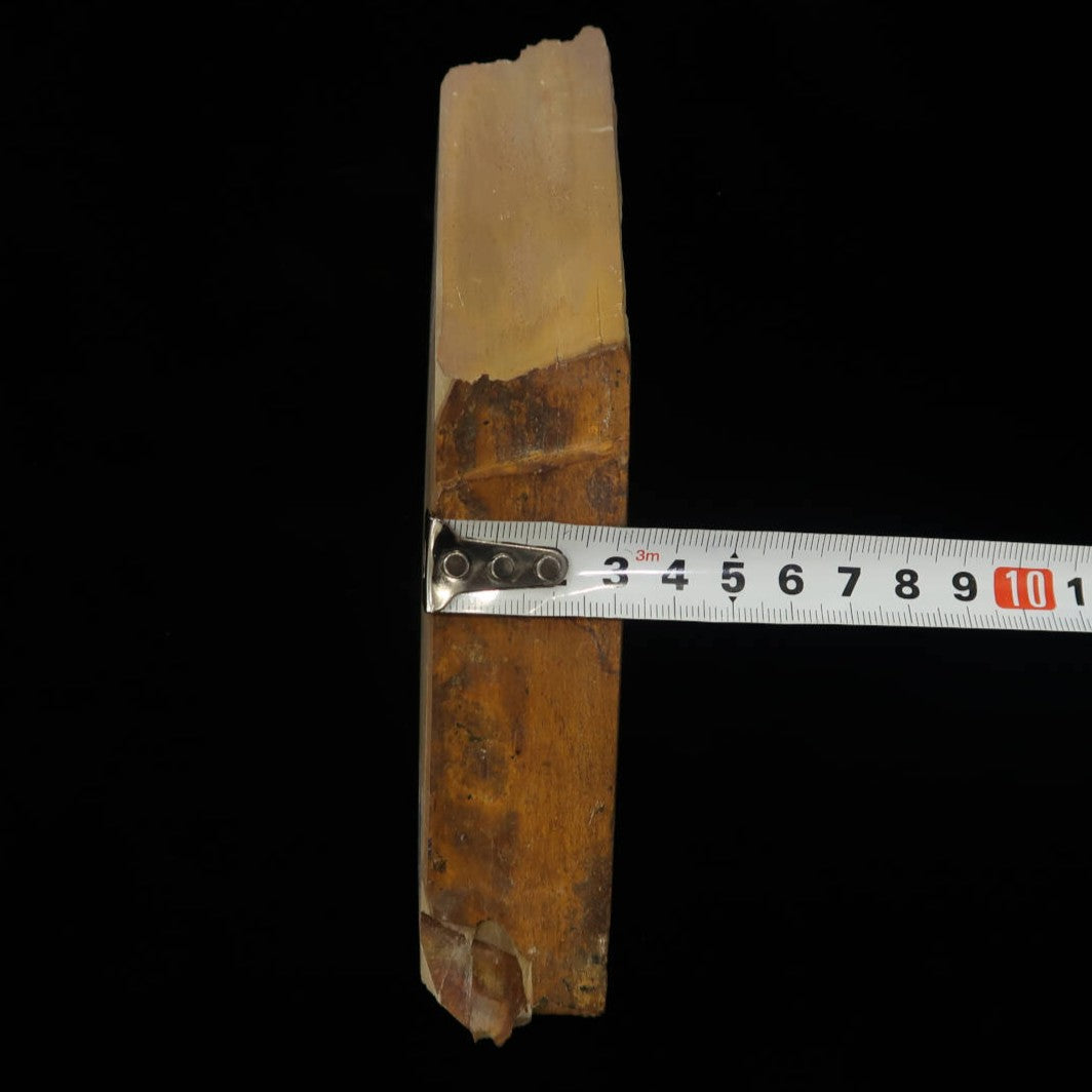 天然砥石　中山　畑中時代　コッパ　手切り（67×200×32mm）