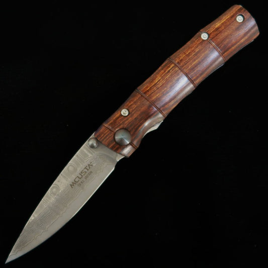 Canivete Mcusta Shinra Emotion Series Damasco VG-10 Ironwood (71mm)
