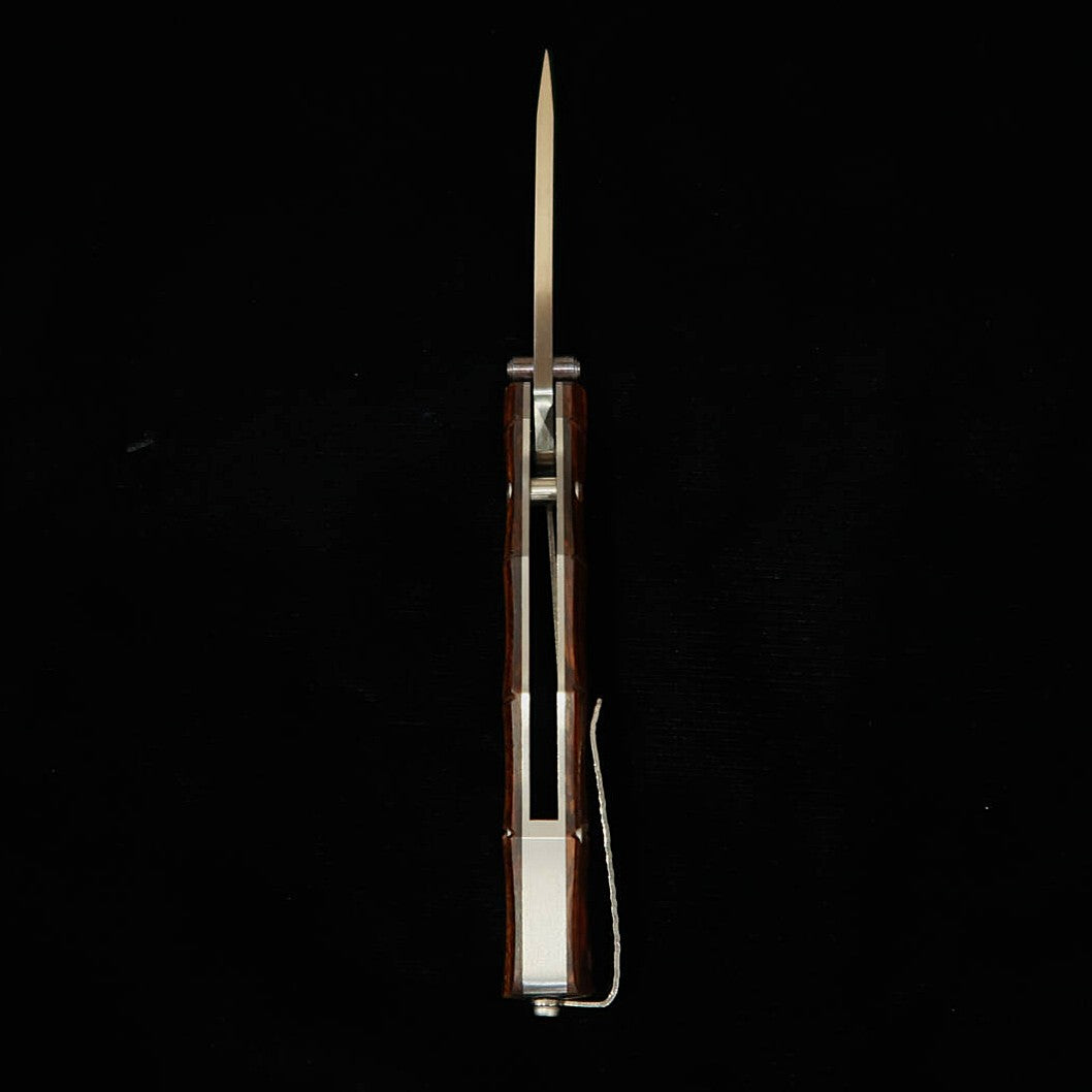 Canivete Mcusta Shinra Emotion Series Damasco VG-10 Ironwood (71mm)