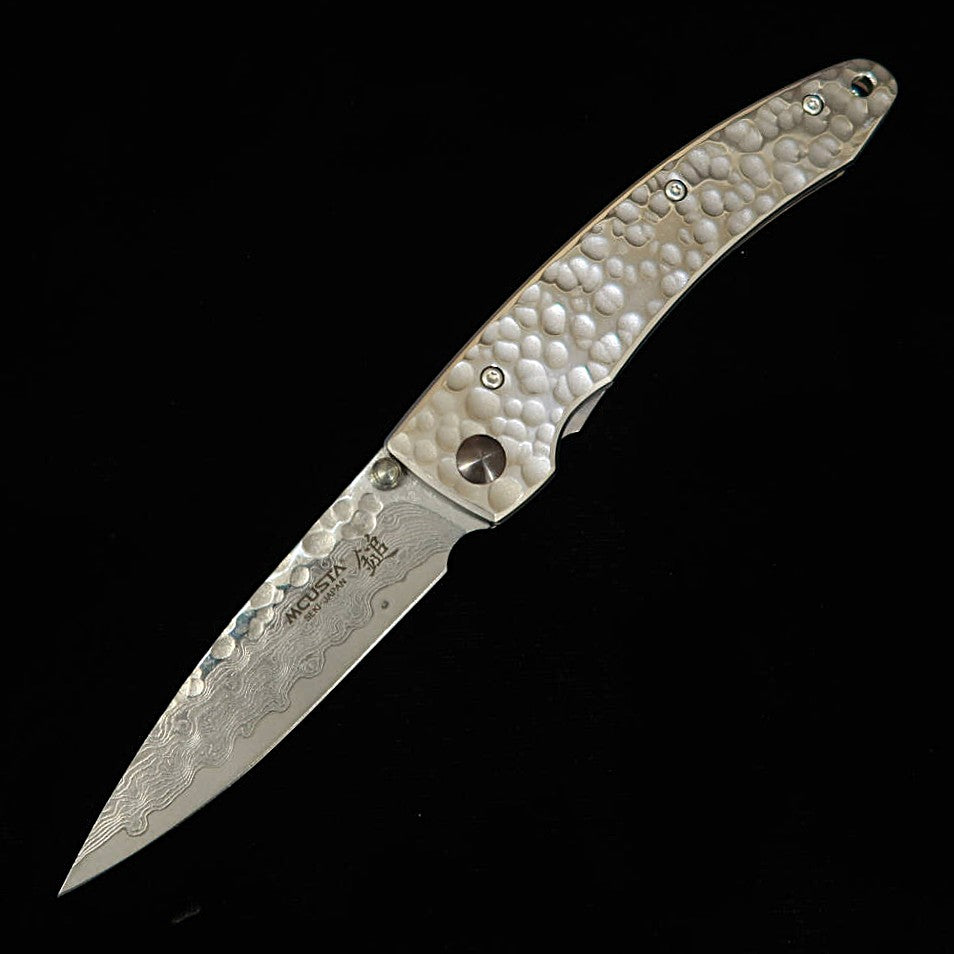 MCUSTA Tsuchi Large VG10 Damascus MC-0114D 85mm