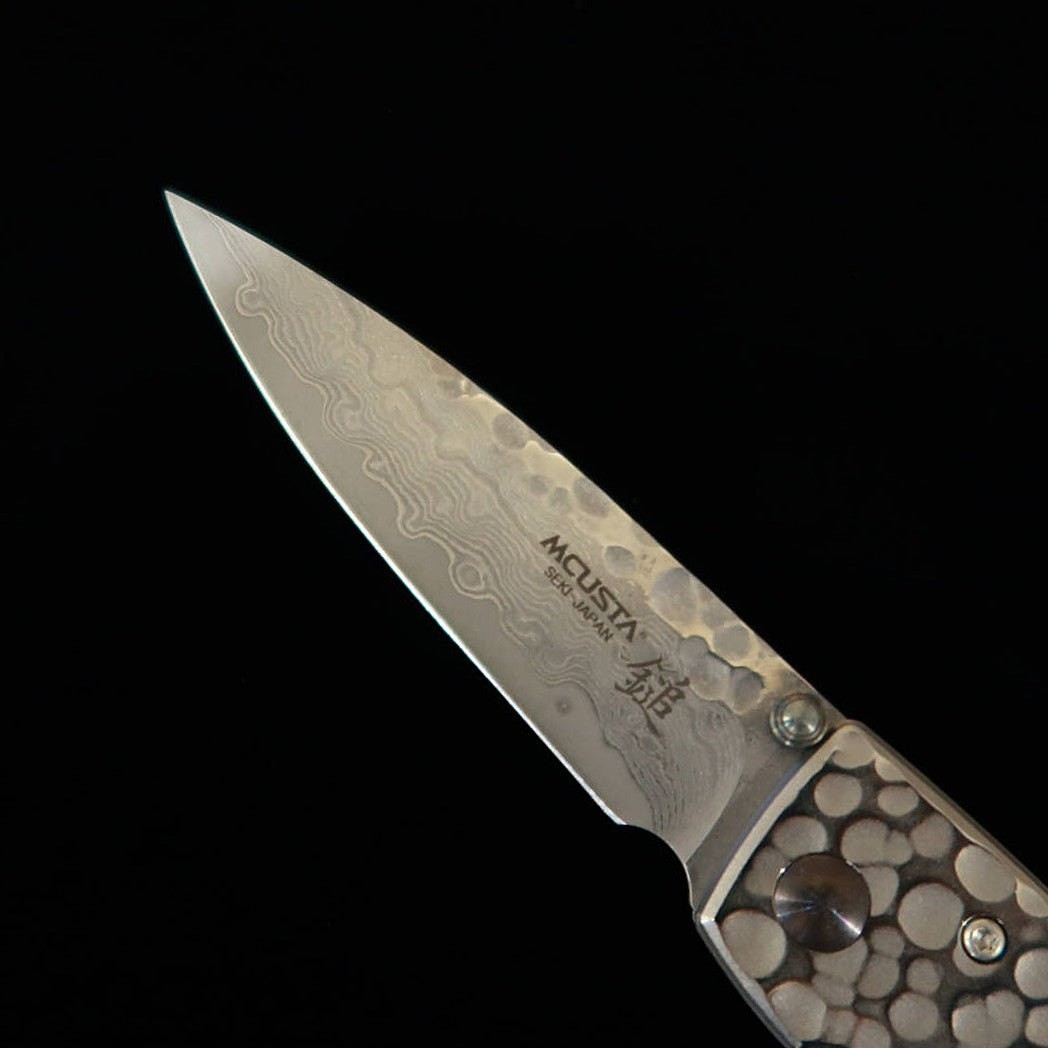 MCUSTA Tsuchi Large VG10 Damascus MC-0114D 85mm