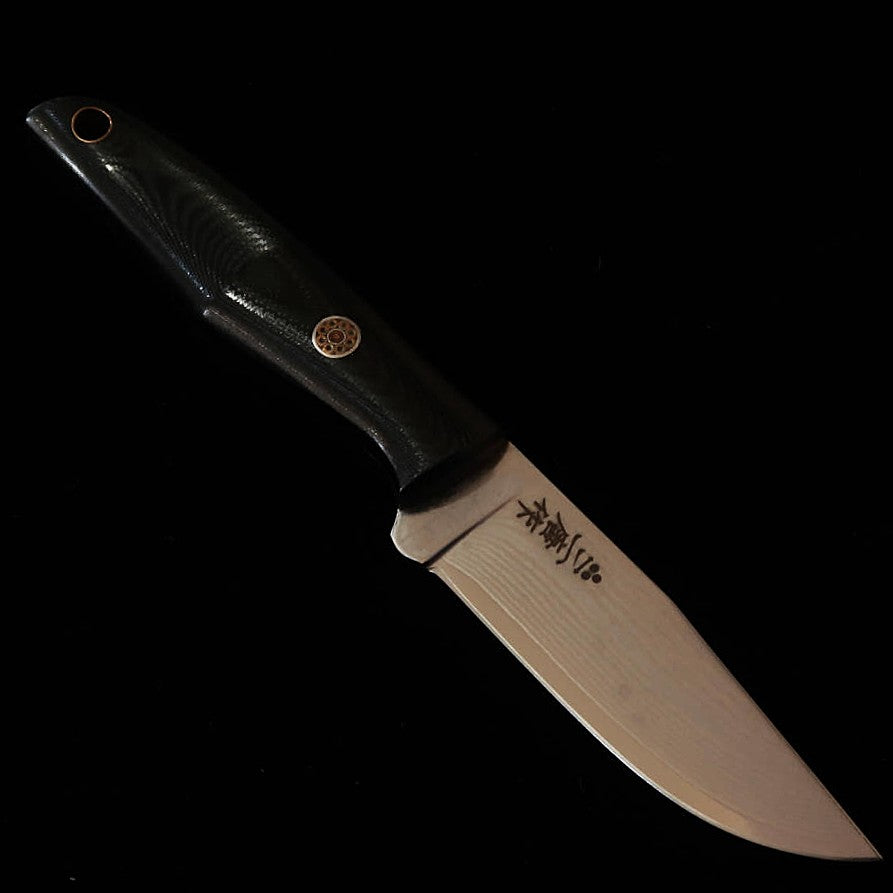 NIGARA Exos G10 Handle Sheath Knife (85mm)