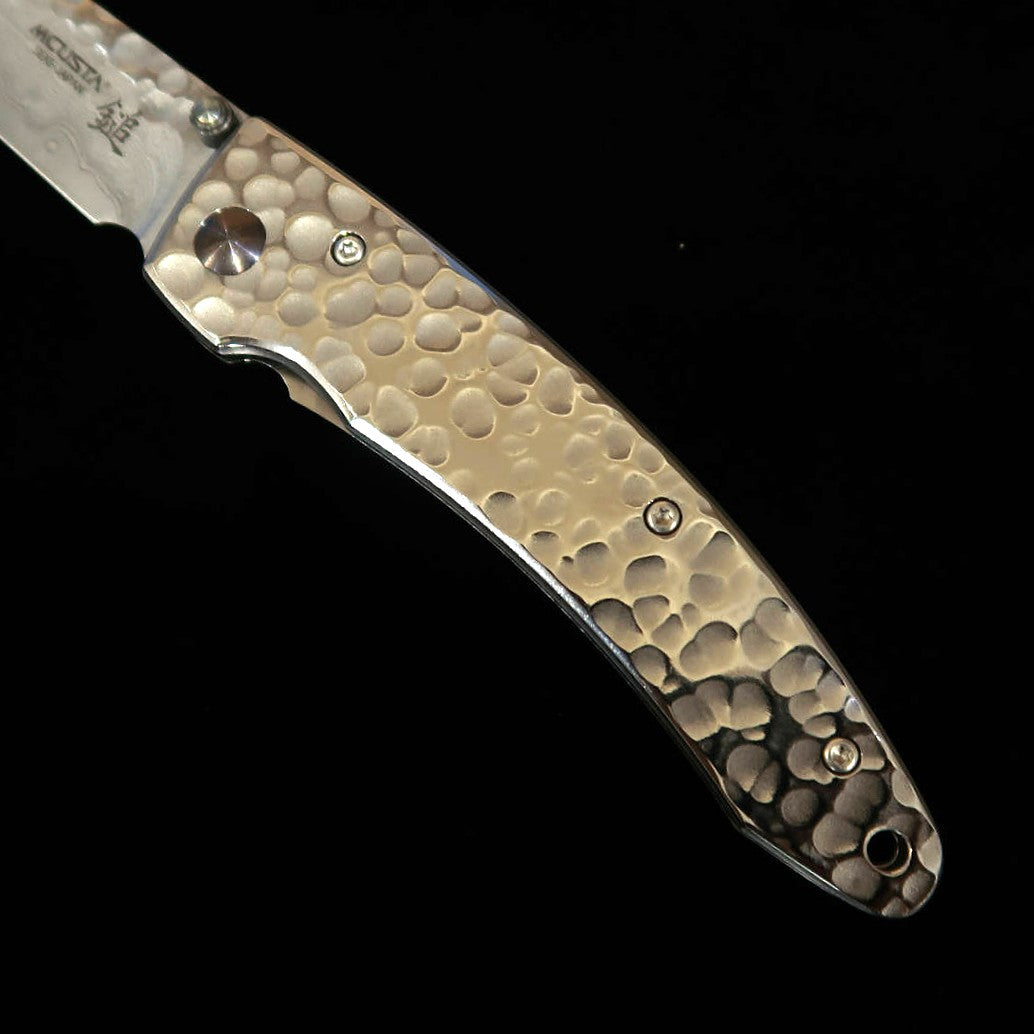 MCUSTA Tsuchi Large VG10 Damascus MC-0114D 85mm