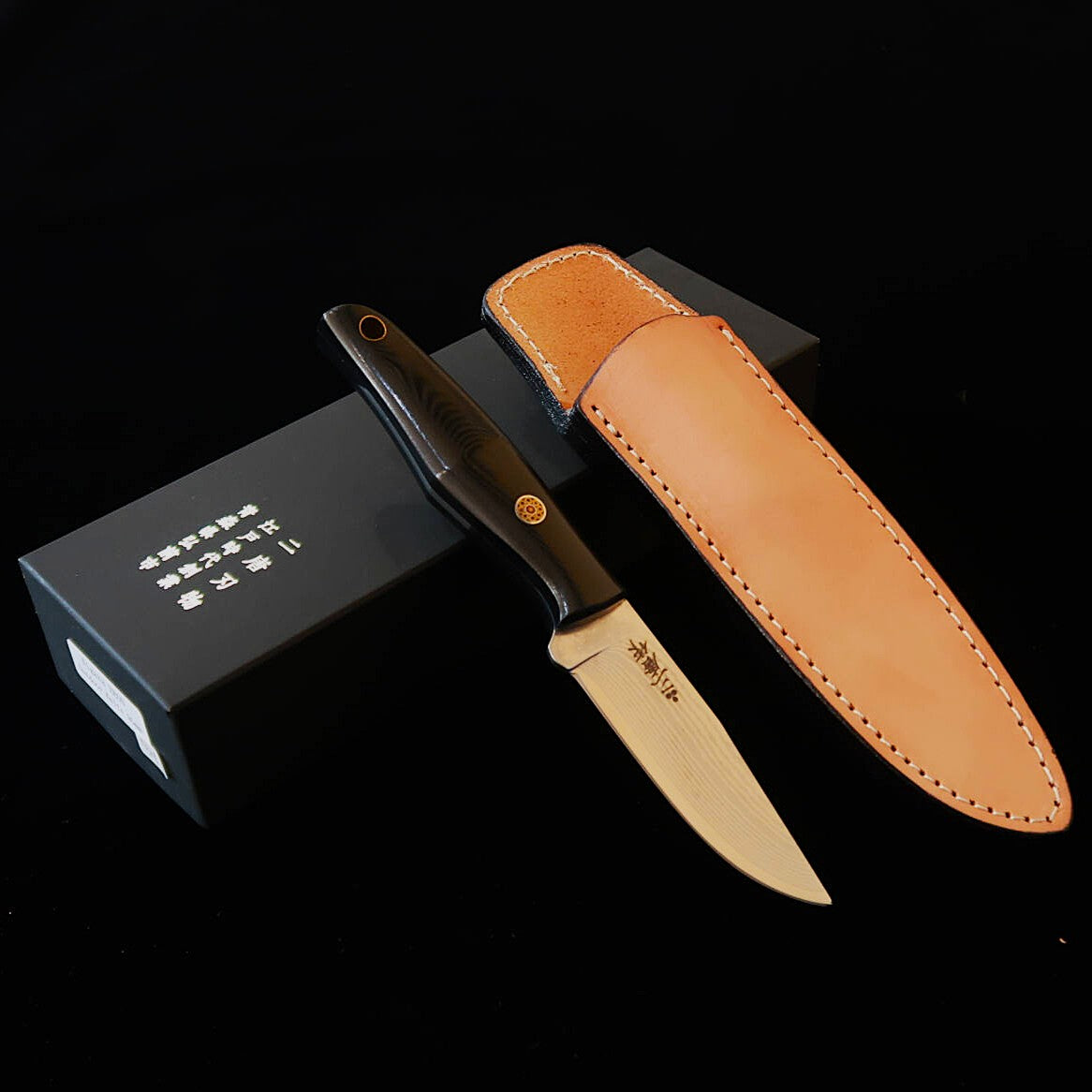 二唐 NIGARA シースナイフ EXOS G10ハンドル  (85mm)