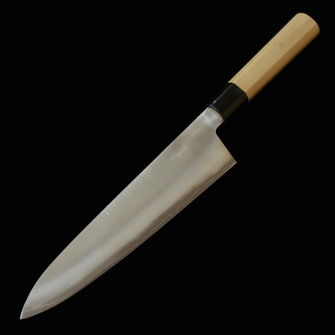 SAKAI KIKUMORI – Gyuto Gekka Gin, acier Gin-3, manche octogonal en magnolia (240 mm)