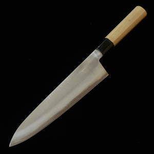 SAKAI KIKUMORI – Gyuto Gekka Gin, acier Gin-3, manche octogonal en magnolia (240 mm)
