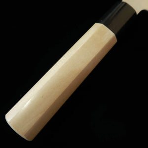 SAKAI KIKUMORI – Gyuto Gekka Gin, acier Gin-3, manche octogonal en magnolia (240 mm)