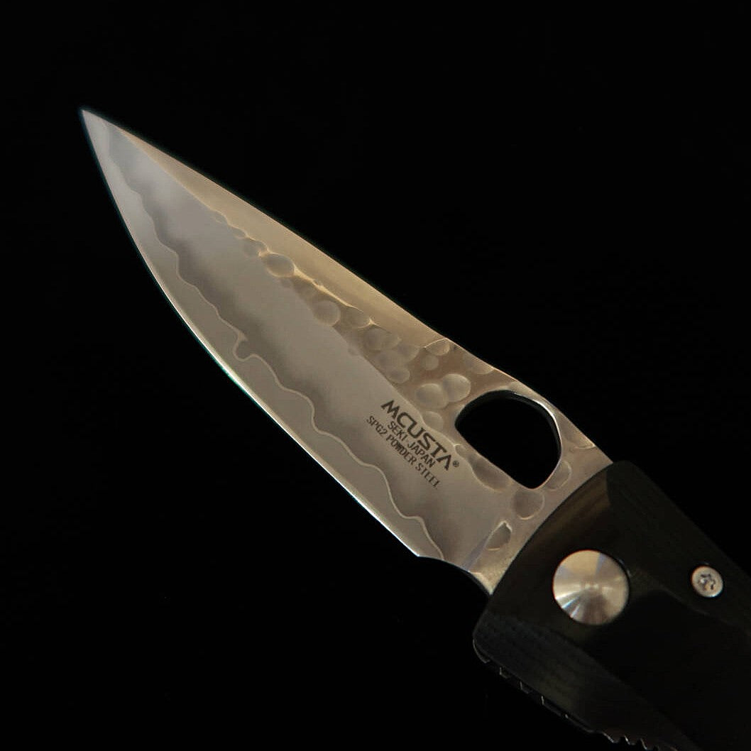 MCUSTA ELITE – Elite Black Micarta SPG2 MC-0121G (94 mm)
