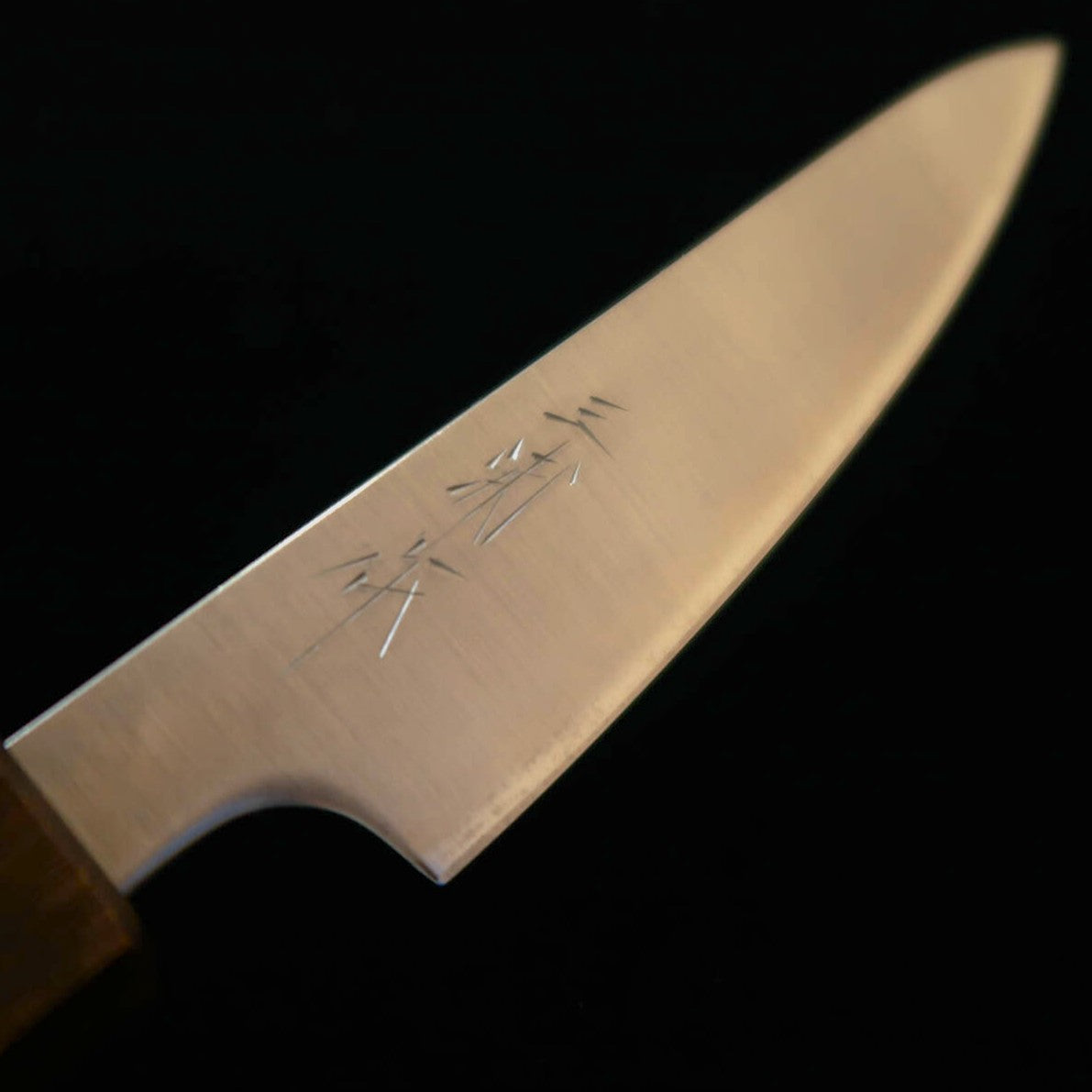 Miura cuchillo de puntilla (paring) Aogami Super, mango de roble negro (80 mm)
