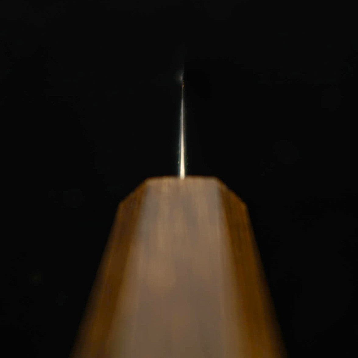 Miura cuchillo de puntilla (paring) Aogami Super, mango de roble negro (80 mm)