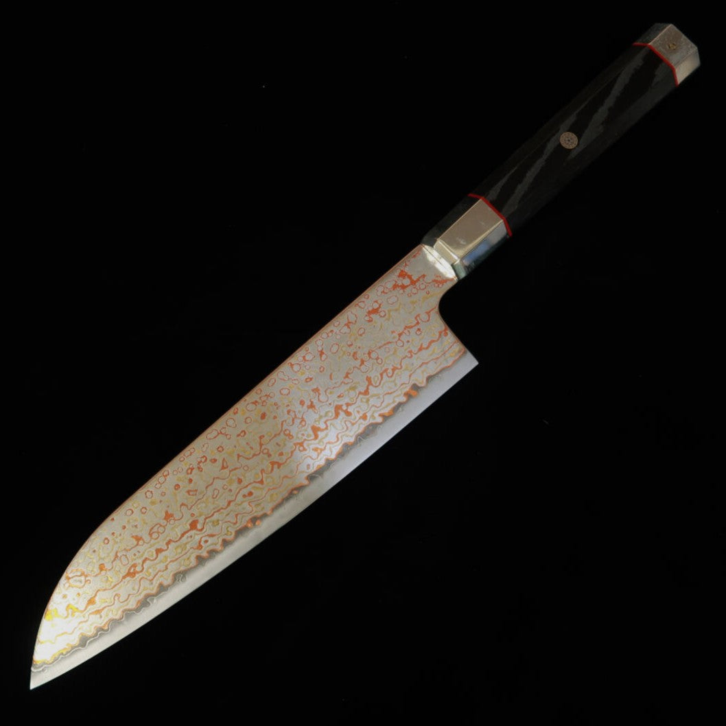 [Nouvelle référence] MCUSTA ZANMAI Zanmai Ultimate III « Phoenix noir » – Santoku (180 mm)