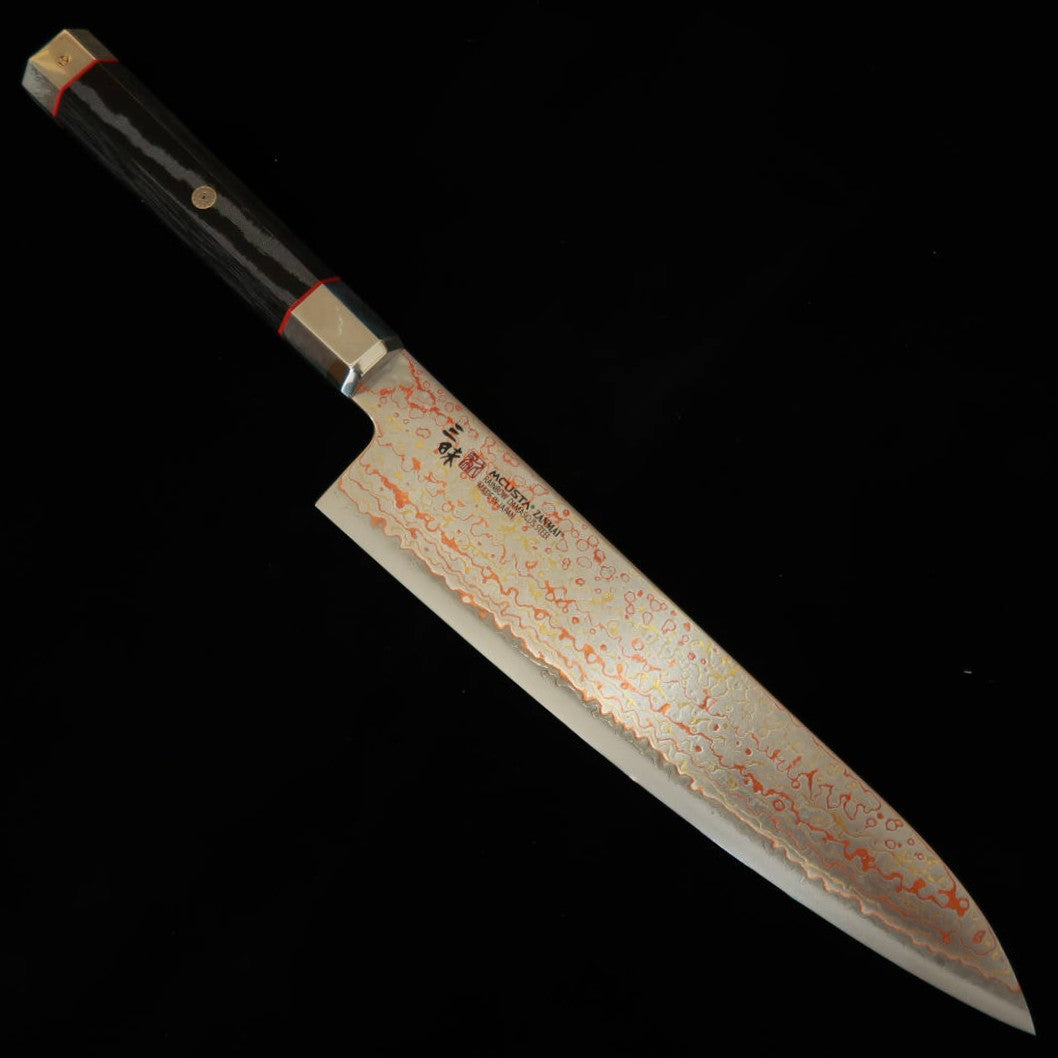 【新定番】三昧MCUSTA ZANMAI アルティメット3 黒鳳凰 牛刀 (210mm)