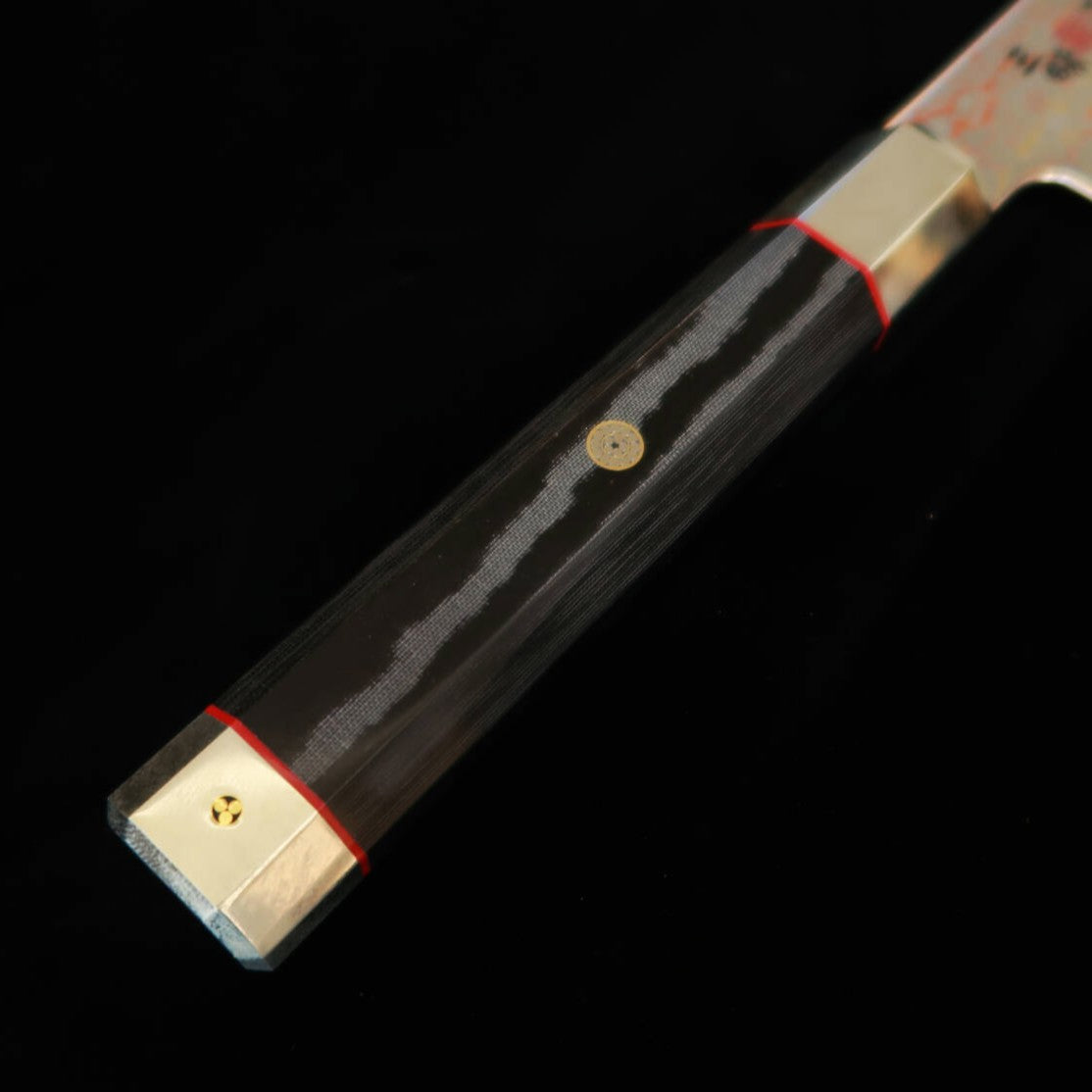 【新定番】三昧MCUSTA ZANMAI アルティメット3 黒鳳凰 牛刀 (210mm)