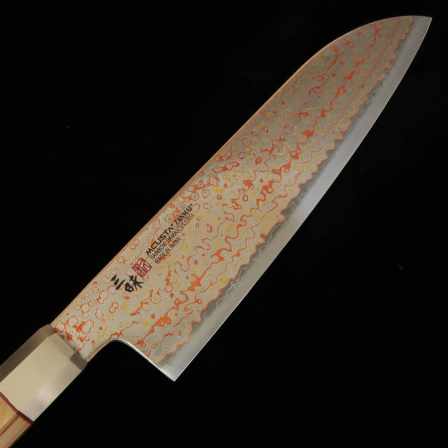 【新定番】三昧MCUSTA ZANMAI アルティメット3 白鳳凰 三徳 (180mm)
