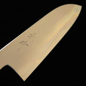 KAGEKIYO santoku aço Gingami nº 3 WS cabo octogonal de cerejeira (180 mm)