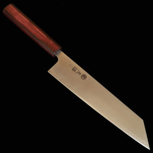 MIURA Miura Kiritsuke gyuto 440C poli, manche octogonal en chêne violet (210 mm)