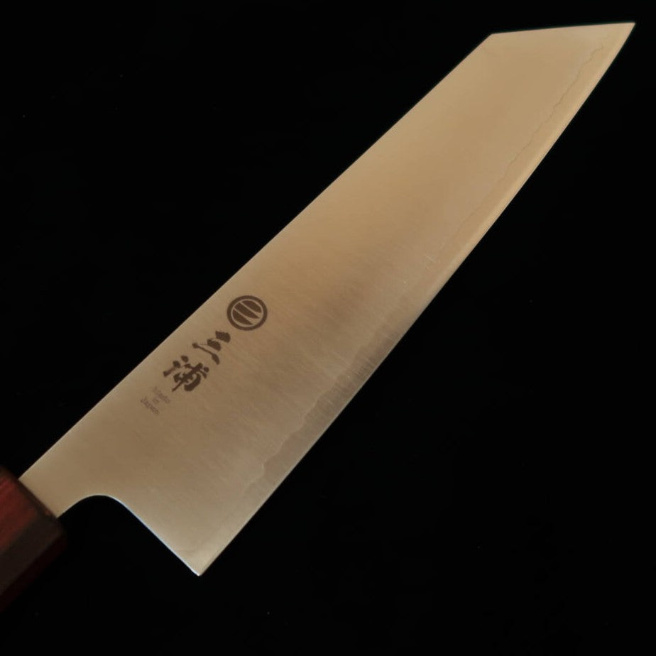 MIURA Miura Kiritsuke gyuto 440C poli, manche octogonal en chêne violet (210 mm)