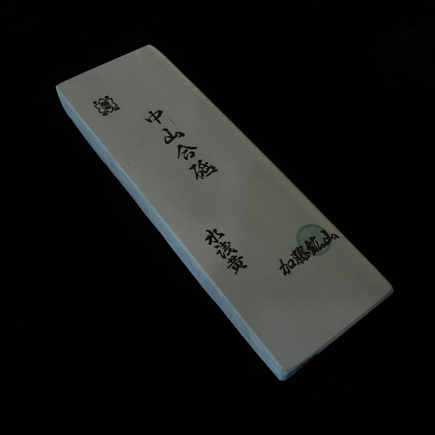 天然砥石　内曇　京都中山 天然砥石 中山 24型 水浅黄 76×227×22mm – 三浦刃物店 Miura Knives