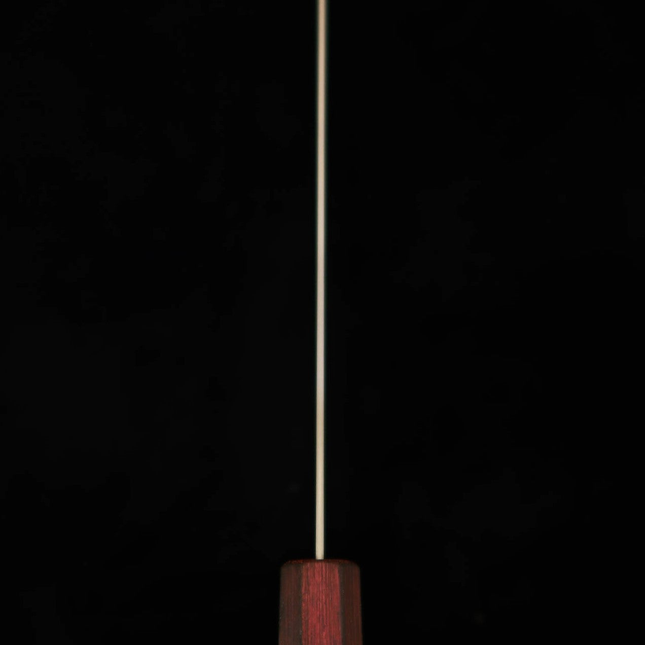 三浦MIURA 切付牛刀 440C 磨き 紫樫八角柄（210mm）