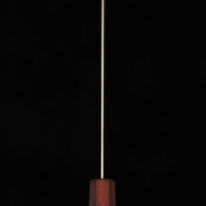 MIURA Miura Kiritsuke gyuto 440C poli, manche octogonal en chêne violet (210 mm)