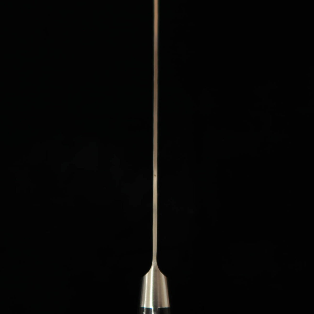 ISHIDUCHI – Couteau de chef kiritsuke, acier Aogami Super, martelé, manche en contreplaqué noir (210 mm)