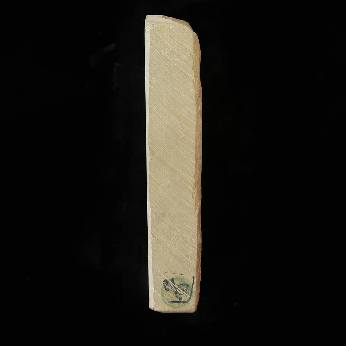 Piedra natural de afilar Umajiyama Aoto tipo 40 rojo-negro rara 76×205×36 mm
