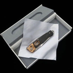 Arts&Fusion Knives ellipseエリプス リン青鋼 ダマスカス （55ｍｍ）