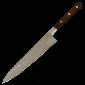 ISHIDUCHI Ishiduchi Petty Gin-san acabamento nashiji cabo de laminado marrom-escuro (135 mm)