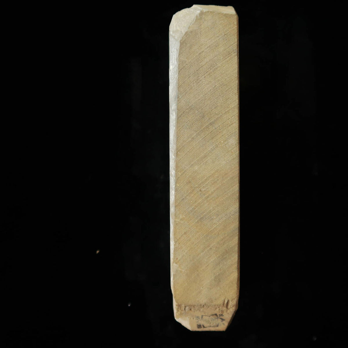 天然砥石　馬路山 合砥 黒茶 80型　66×177×35mm