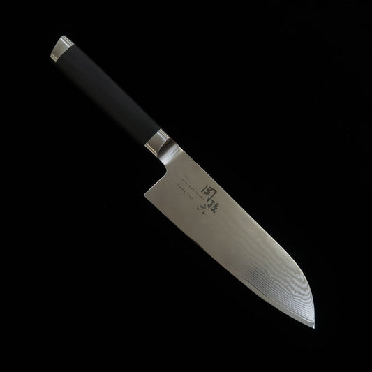 Santoku pequeño SEKI MAGOROKU damasco AE-5201 (145mm)