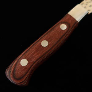 Ishiduchi ISHIDUCHI petty VG10 pulido, Damasco, mango de caoba (135 mm)
