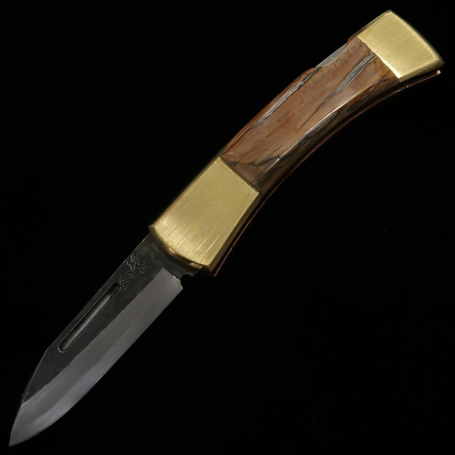 Takeda Hamono Inagaki Made Backlock Folder Mammoth Super Blue Steel