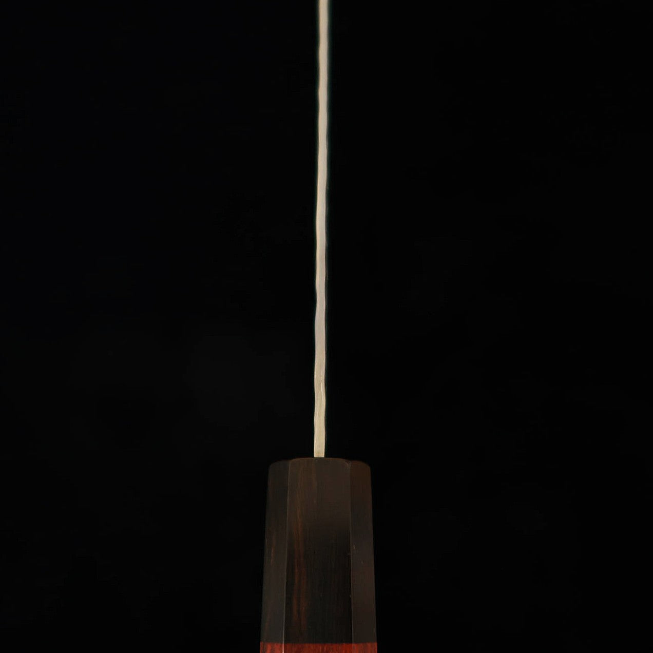 石鎚ISHIDUCHI 切付 VG10 67層ダマスカス ローズ八角黒檀口（180mm）