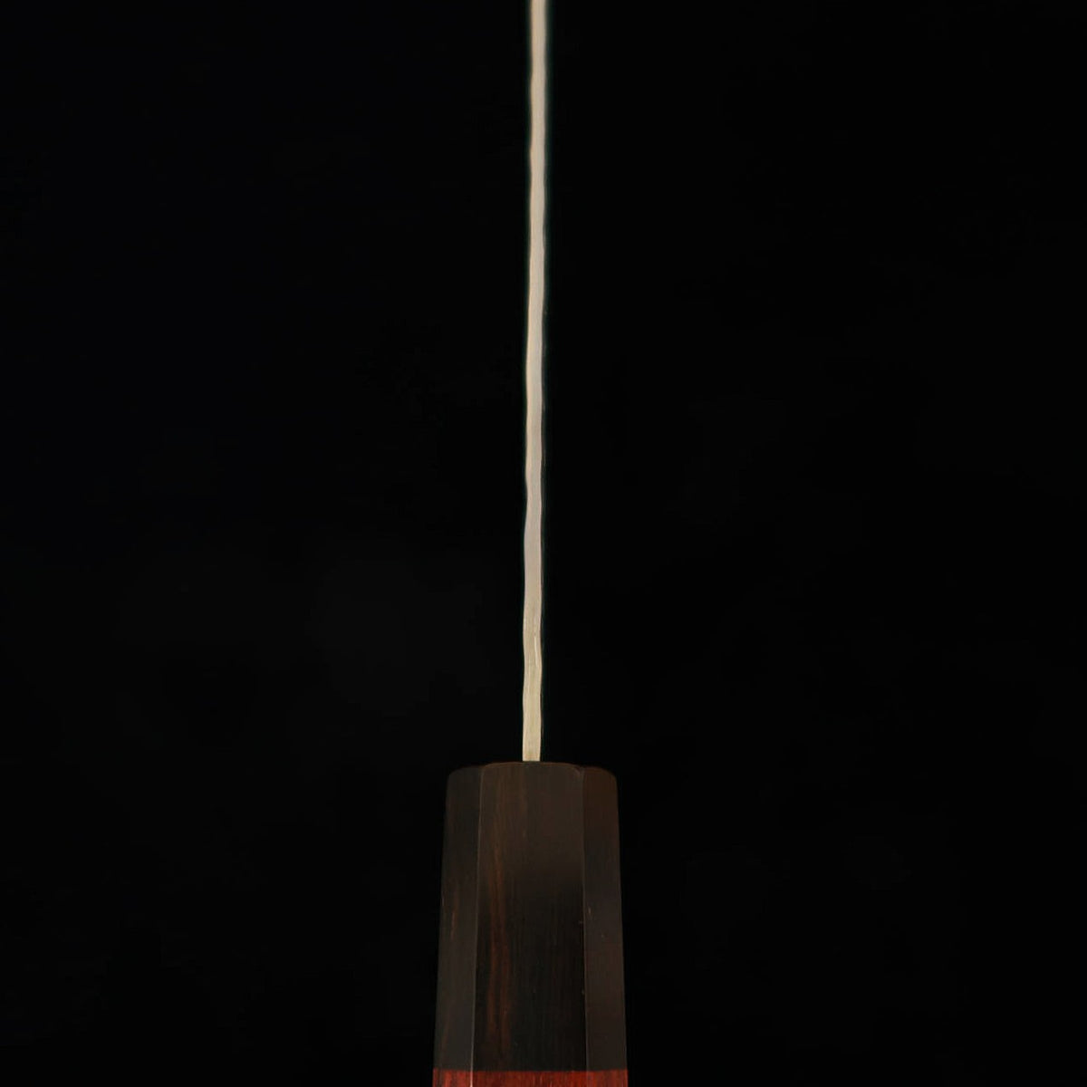 石鎚ISHIDUCHI 切付 VG10 67層ダマスカス ローズ八角黒檀口（180mm）